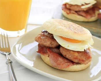 Breakfast Sandwich - Canuel Caterers - a full catering service company located in Surrey, BC